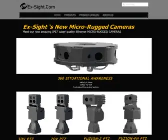 EX-Sight.com(Micro Rugged Cameras) Screenshot