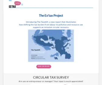 EX-Tax.com(The mission of Ex'tax) Screenshot