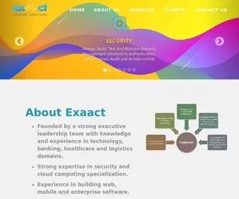 Exaact.co(Cloud Computing) Screenshot