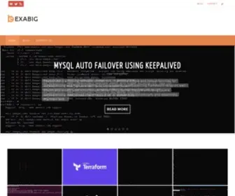 Exabig.com(My blogs) Screenshot