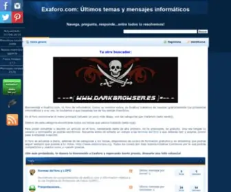 Exabyteinformatica.com(Últimos temas y mensajes informáticos) Screenshot
