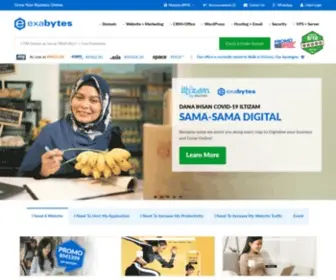 Exabytes.com.my(Exabytes.MY (Malaysia)) Screenshot