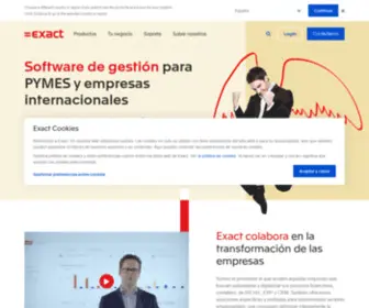 Exact.es(Software de gestión para PYMES y Empresas Internacionales) Screenshot