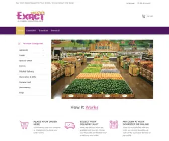 Exactave.com(A Hybrid Marketplace) Screenshot