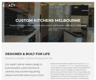 Exactcabinetmakers.com.au(Exactcabinetmakers) Screenshot