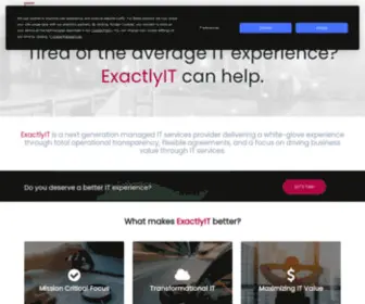 Exactlyit.com(ExactlyIT Inc) Screenshot