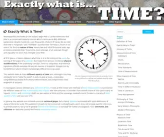 Exactlywhatistime.com(Calculate any time) Screenshot