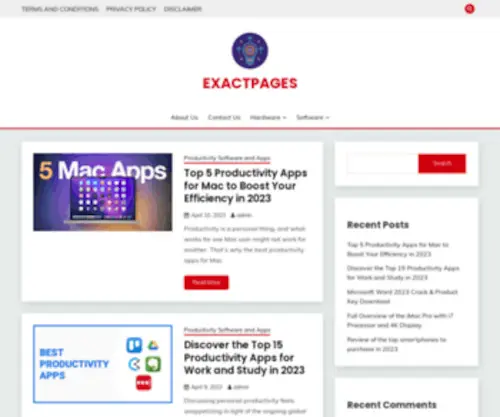 Exactpages.com(Exactpages) Screenshot