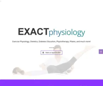 Exactphysiology.com.au(Exact Physiology) Screenshot