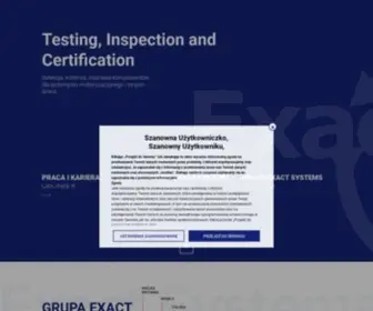 Exactsystems.pl(Exact Systems) Screenshot