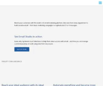 Exacttarget.com(Email Marketing Software Customized Solutions) Screenshot