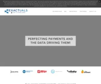 Exactuals.com(Exactuals) Screenshot