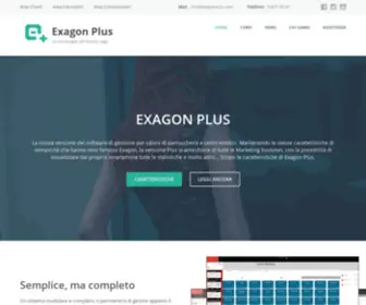 Exagonplus.com(Migliore software gestionale parrucchieri e centri estetici) Screenshot