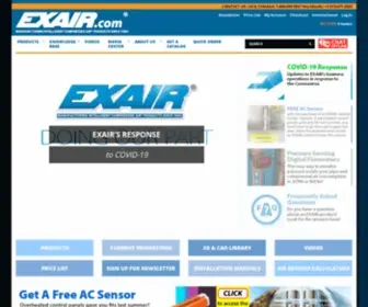 Exair.com(What's New at EXAIR) Screenshot