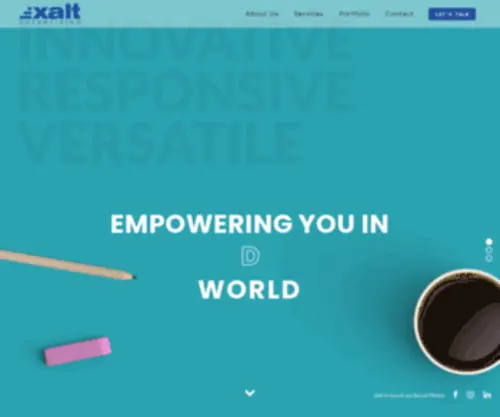Exalt.pk(Exalt Advertising Agency) Screenshot