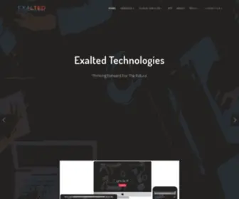 Exaltedtechnologies.com(Exaltedtechnologies) Screenshot