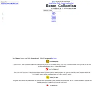 Exam-Collections.com(Pass All your Exams Guaranteed) Screenshot