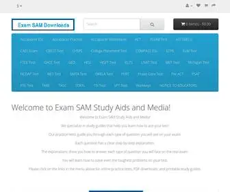 Exam-SAM.com(Exam SAM Study Aids and Media) Screenshot