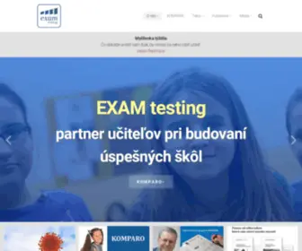 Exam.sk(Partner pri budovaní dobrých škôl) Screenshot