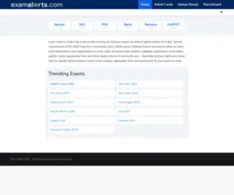 Examalerts.com(Examalerts) Screenshot