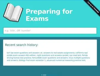 Examandmore.com(How to Study for an Exam in Less Time) Screenshot