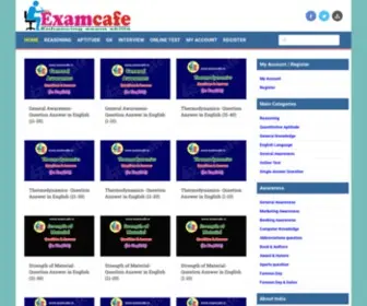 Examcafe.in(Ssc questions) Screenshot