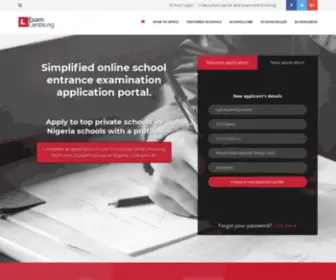 Examcentre.ng(Seamless School Enrollment) Screenshot