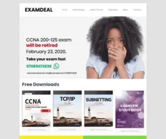 Examdeal.net(Examdeal Nigeria) Screenshot