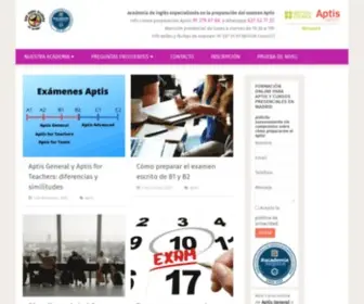 Examenaptis.es(Examen Aptis) Screenshot