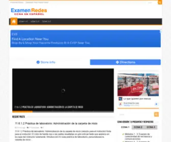 Examenredes.com(Examen, preguntas y respuestas Redes De Computadores) Screenshot