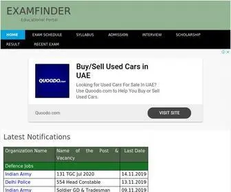 Examfinder.in(Examfinder) Screenshot