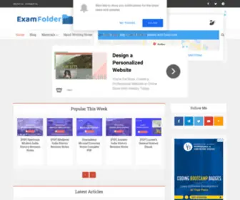 Examfolder.in(Examfolder) Screenshot