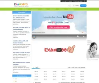 ExamGood.com(Index) Screenshot