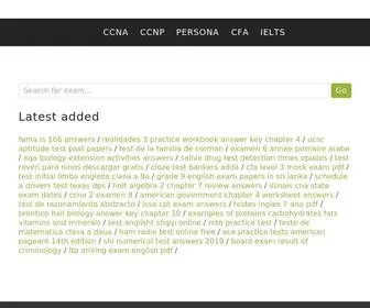 ExamGreen.com(Exam 2021 Answer Key) Screenshot