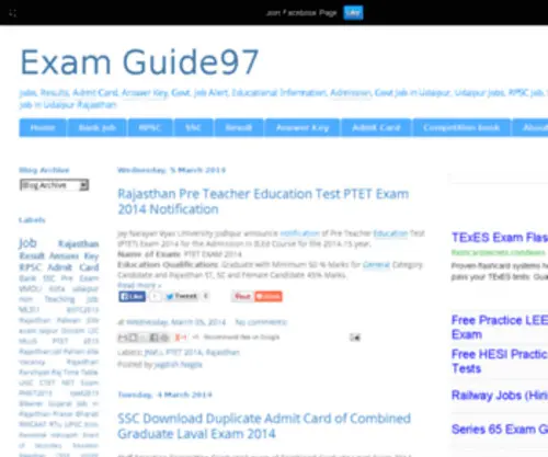 ExamGuide97.com(Exam Guide97) Screenshot