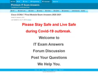 Examict.com(IT Exam Answers) Screenshot