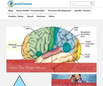 Examinedexistence.com(Brain Health) Screenshot