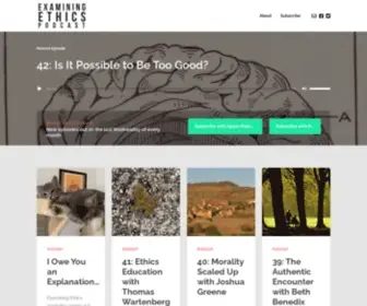 Examiningethics.org(Examining Ethics) Screenshot