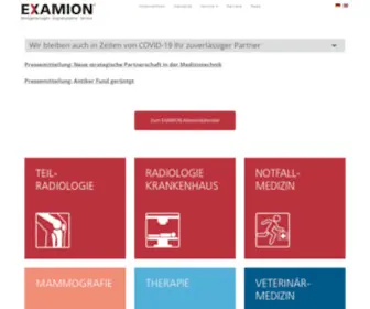 Examion.de(Digitales Röntgen) Screenshot