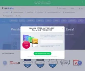 Examlabs.com(Get Certified with ExamLabs) Screenshot