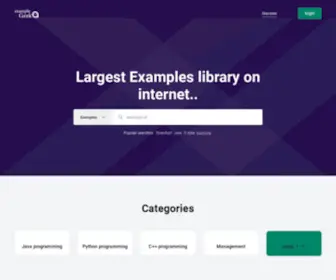 Examplegeek.net(Get example of anything you want get example of anything you want) Screenshot