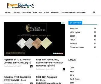 Examrajasthan.com(This Website made for all RAJATHN level Exam job Related content share like vacancy) Screenshot