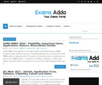 Examsadda.in(Exams Adda) Screenshot