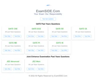 Examside.com(Your Exam Our Responsibility) Screenshot
