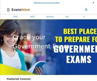 Examswave.com(Online Courses) Screenshot