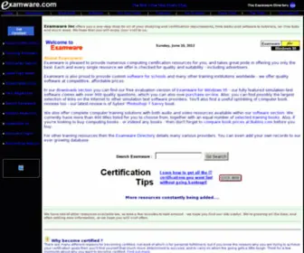 Examware.com(Examware) Screenshot