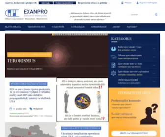 Exanpro.cz(Exanpro) Screenshot