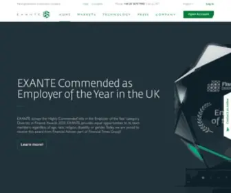 Exante.eu(Next Generation Investment Company) Screenshot
