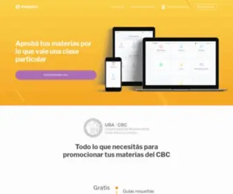 Exapuni.com(Cursos, guías y parciales resueltos del CBC) Screenshot