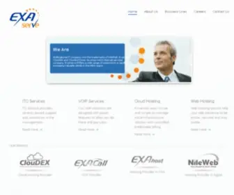 Exaserve.com(Exa Information Technology) Screenshot